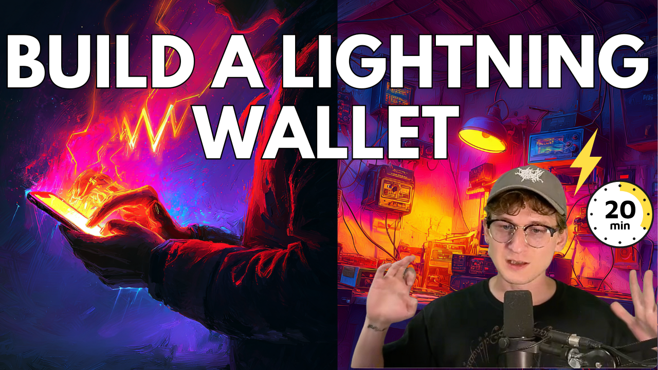 Cover image for Build a Lightning Wallet in 20 Minutes