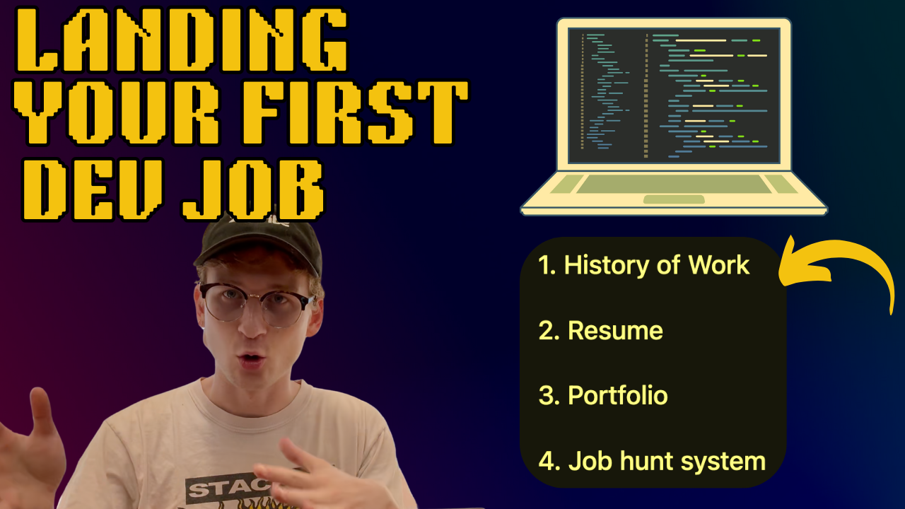 Cover image for Landing Your First Dev Job